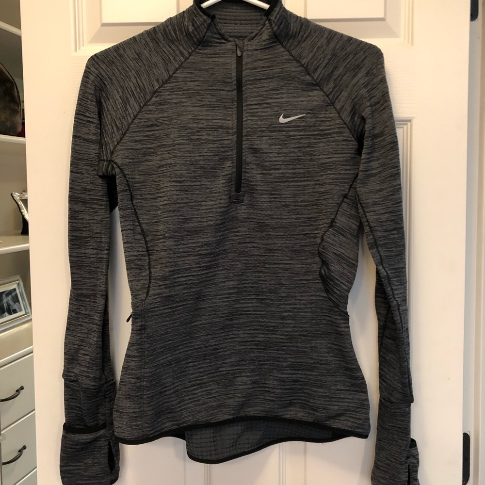 Nike Dri Fit Half zip athletic running top XS
